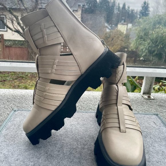 Free People Hydra Huarache Summer Boots Size 39 EUR / 8.5 - 9 US (Run big!) - Picture 6 of 15